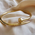 Cartier Gold Nail Bracelet