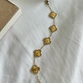 Golden Clover Necklace