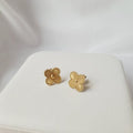 Golden Clover Earring