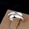 Silver Water Drop Ring