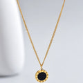 Black Roman Necklace