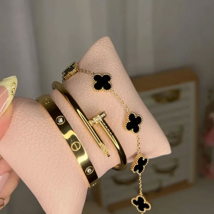 Cartier & Clover Bracelet