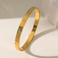 Cartier Gold Stone Bracelet